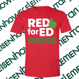 ** Custom Order**  Eisenhower Elementary Red for Ed shirt