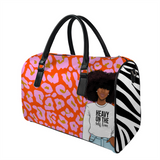 Melissa Vegan Leather Travel/Gym Bag