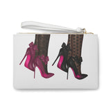 Life is better with High Heels Clutch Bag