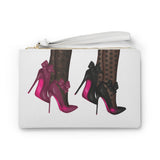 Life is better with High Heels Clutch Bag