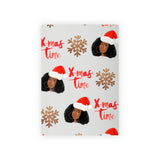 X-Mas Time Gift Wrapping Paper Rolls