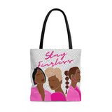 Stay Fearless Chocolate Tote Bag