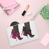 Life is better with High Heels Clutch Bag