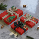 Leopard Christmas Gift Wrapping Paper Rolls