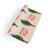 Merry& Bright Gift Wrapping Paper Rolls
