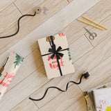 Merry& Bright Gift Wrapping Paper Rolls