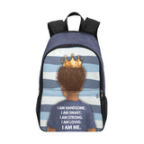 Black Boy Joy Backpack(striped)