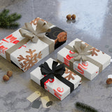 X-Mas Time Gift Wrapping Paper Rolls