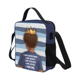 Black Boy Joy Crossbody Lunch Bag