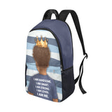 Black Boy Joy Backpack(striped)