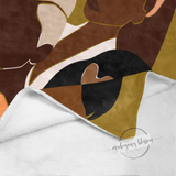 Queenz throw blanket