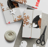 X-Mas Time Gift Wrapping Paper Rolls