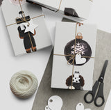 Christmas Babe Gift Wrapping Paper Rolls