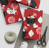 Peppermint Sweets Gift Wrapping Paper Rolls