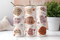 Boho Affirmation tumbler
