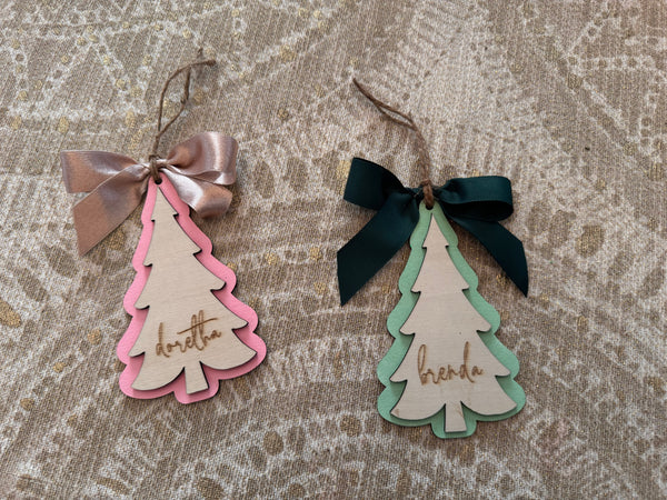 Personalized Christmas Tree Ornament