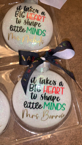 Teacher Personalized Ornaments
