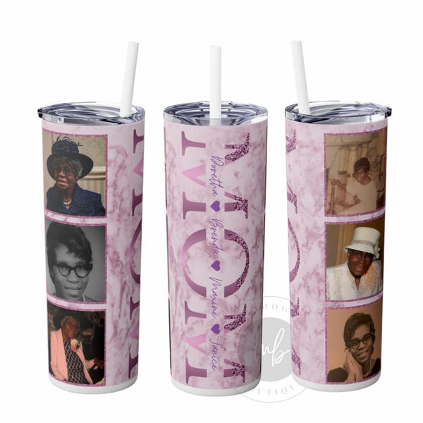 MOM picture tumbler