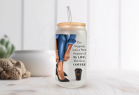 Coffee Glass Tumbler