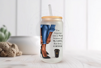 Coffee Glass Tumbler