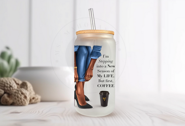Coffee Glass Tumbler