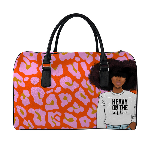 Melissa Vegan Leather Travel/Gym Bag