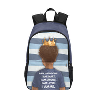 Black Boy Joy Backpack(striped)
