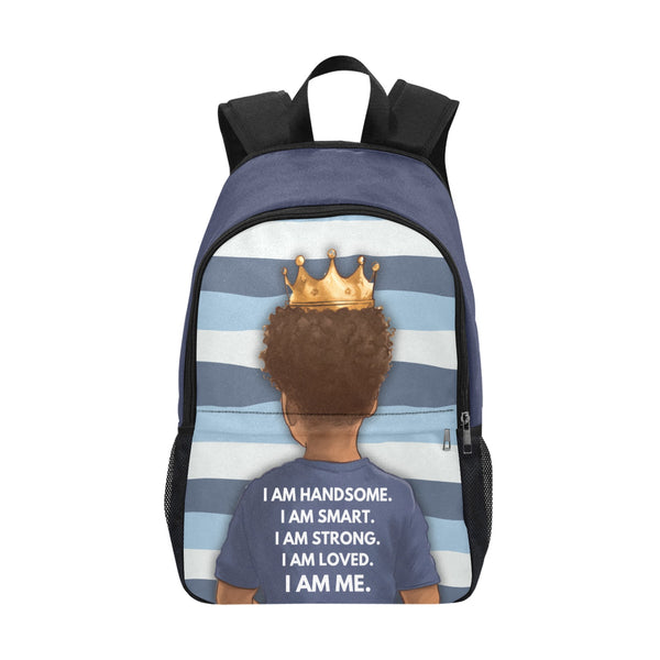Black Boy Joy Backpack(striped)