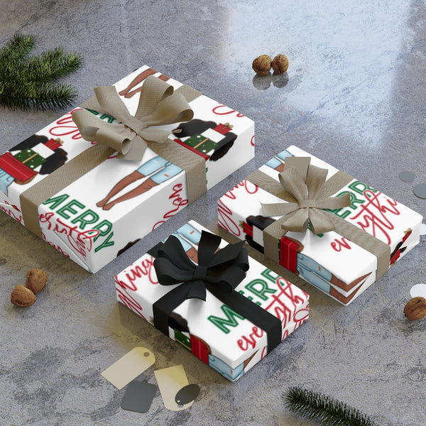Merry Everything Gift Wrapping Paper Rolls