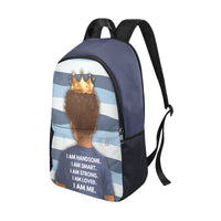 Black Boy Joy Backpack(striped)