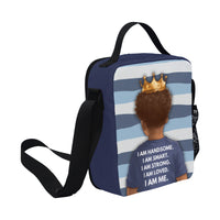 Black Boy Joy Crossbody Lunch Bag