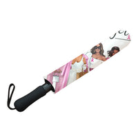 Stronger Than Cancer Umbrella Semi-Automatic Foldable Umbrella