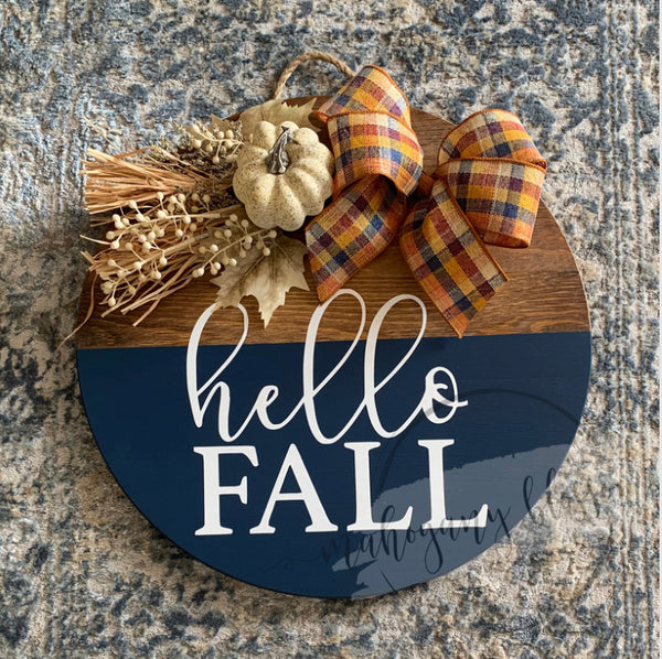 Fall Door Hanger
