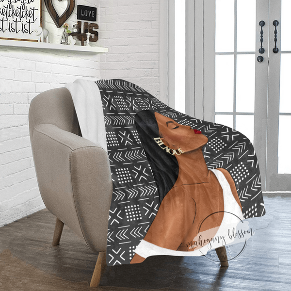 Blaque Chic throw blanket