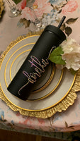 Personalized Rhinestone tumbler