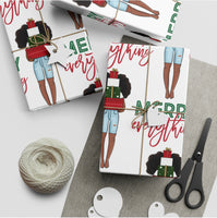 Merry Everything Gift Wrapping Paper Rolls