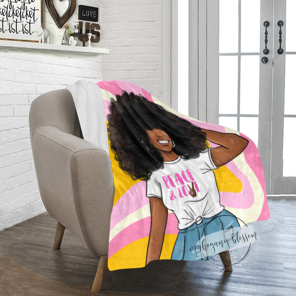 Groovy Chic throw blanket