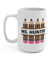 Leopard Teacher Pencil Mug