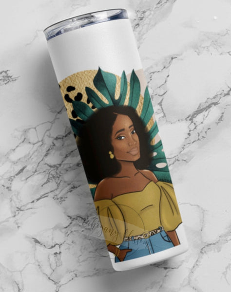 Danielle Tropical tumbler